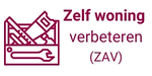 Link naar de webpagina met meer informatie over zelf je woning verbeteren (ZAV